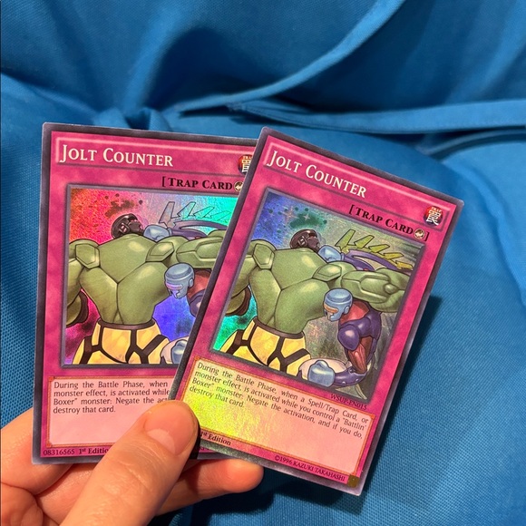 how to make yugioh cards shiny VEHASAYO Custom Holographic Card Sleeves, Laser Flashing Design, Your Own Trading Collectible Card Protector, Compatible with & Magic The Gathering MTG, TCG, OCG : Toys & Games Yugioh Card Jolt Counter Trap